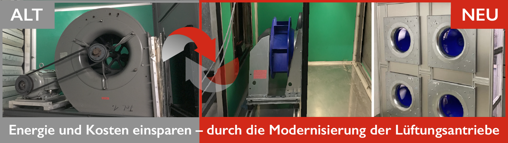 Energie und Kosten einsparen – durch die Modernisierung der Lüftungsanlagen